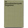 De gezondheidsenquete vergeleken door L.M. van Herten