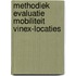 Methodiek evaluatie mobiliteit Vinex-locaties