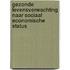 Gezonde levensverwachting naar sociaal economische status