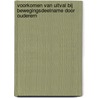 Voorkomen van uitval bij bewegingsdeelname door ouderern by M. Stiggelbout