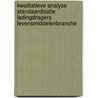Kwalitatieve analyse standaardisatie ladingdragers levensmiddelenbranche by R. Thijs