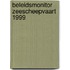 Beleidsmonitor Zeescheepvaart 1999