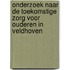 Onderzoek naar de toekomstige zorg voor ouderen in Veldhoven