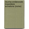 Reuma-onderzoek meerdere echelons (ROME) door H.S. Miedema