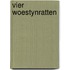 Vier woestynratten