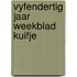 Vyfendertig jaar weekblad kuifje