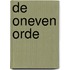 De oneven orde