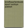 Briefkaartenboek sport autoys pakket by Unknown