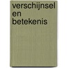 Verschijnsel en betekenis door D. Bohm