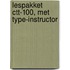 Lespakket CTT-100, met Type-Instructor