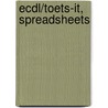 ECDL/Toets-it, Spreadsheets by A.H. Wesdorp