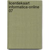Licentiekaart Informatica-Online 07 by Instruct