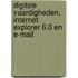 Digitale vaardigheden, internet Explorer 6.0 en E-mail