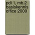 PDI 1, MB.2 Basiskennis Office 2000