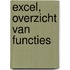 Excel, overzicht van functies