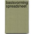 Basisvorming spreadsheet