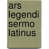 Ars legendi sermo latinus by Lennaers