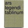 Ars legendi tablinum by Lennaers