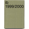 IB 1999/2000 by L.W. Sillevis