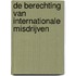 De berechting van internationale misdrijven