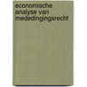 Economische analyse van mededingingsrecht by Berg