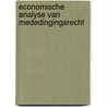 Economische analyse van mededingingsrecht door Berg