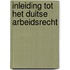 Inleiding tot het Duitse arbeidsrecht