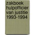 Zakboek hulpofficier van justitie 1993-1994