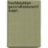 Hoofdstukken gezondheidsrecht suppl.