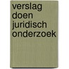 Verslag doen juridisch onderzoek door Kottenhagen