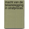 Macht van de telastelegging in strafproces door Alwine de Jong