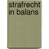 Strafrecht in balans