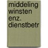 Middeling winsten enz. dienstbetr