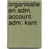 Organisatie en adm. account. adm. kant