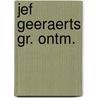 Jef geeraerts gr. ontm. by Cailliau