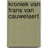 Kroniek van frans van cauwelaert