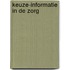 Keuze-informatie in de zorg