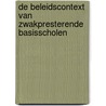 De beleidscontext van zwakpresterende basisscholen by A. Claassen