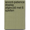 Woord-Patience Display afgevuld met 6 Spellen door Onbekend