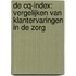 De CQ-index: Vergelijken van klantervaringen in de zorg