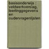 Basisonderwijs : veldwerkverslag, leerlinggegevens en oudervragenlijsten