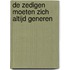 De zedigen moeten zich altijd generen