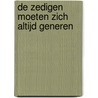De zedigen moeten zich altijd generen door O.J. Bierbaum
