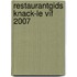 Restaurantgids knack-le vif 2007