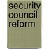 Security council reform