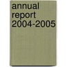 Annual Report 2004-2005 by Eiss