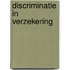 Discriminatie in verzekering