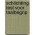 Schlichting Test voor Taalbegrip