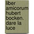 Liber amicorum Hubert Bocken. Dare la luce
