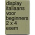 Display Italiaans voor beginners 2 x 4 exem
